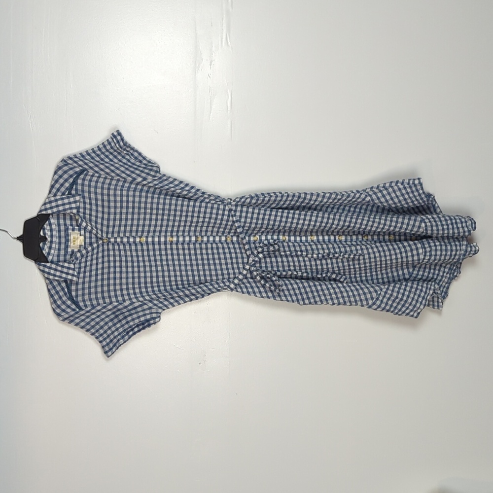Maeve Finley Gingham Midi Dress